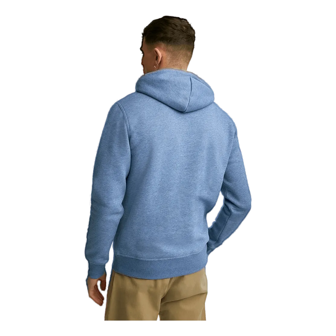 Archive Shield Hoodie Denim  Mel