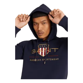 Archive Shield Hoodie Evening
