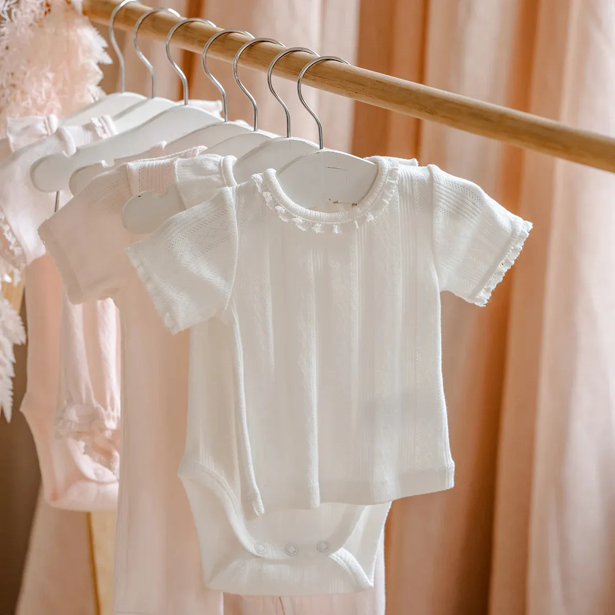 Bebe - Cloud Pointelle SS Tee
