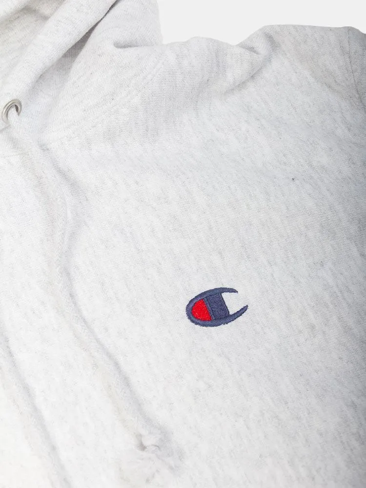 Champion Reverse Weave Hood - Silver Grey