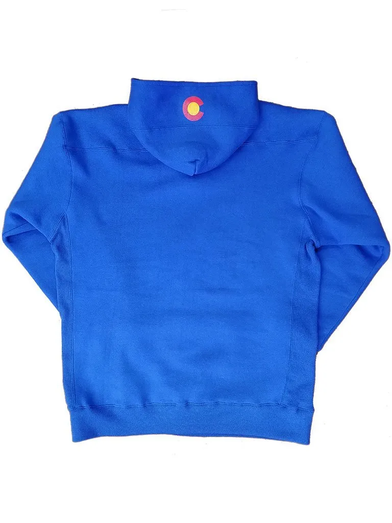Colorado Flag Stripe Myxed Up Sport Lace Hoodie