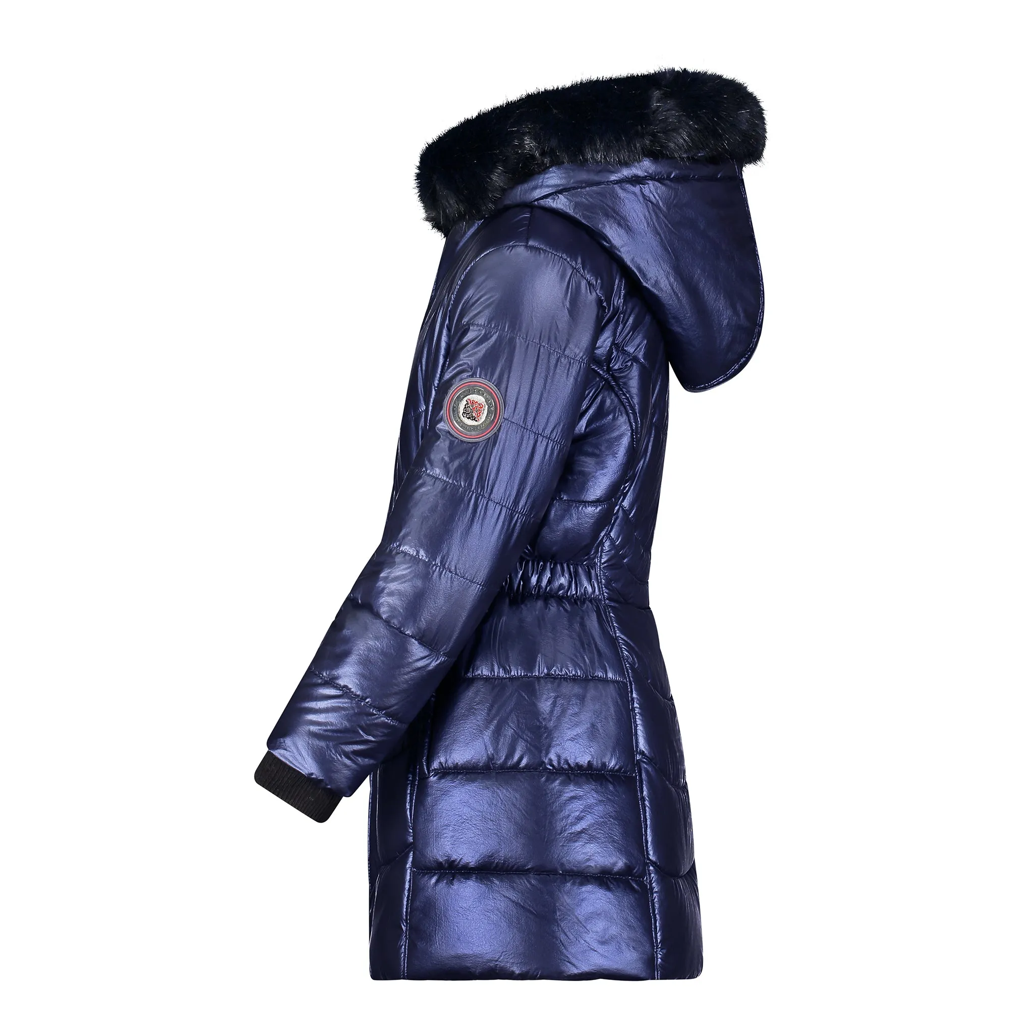 Girls Long Bubble Coat