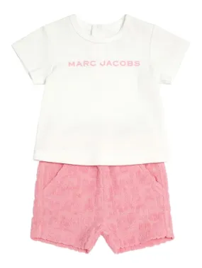 Marc Jacobs   Cotton jersey t-shirt &amp; sweat shorts 