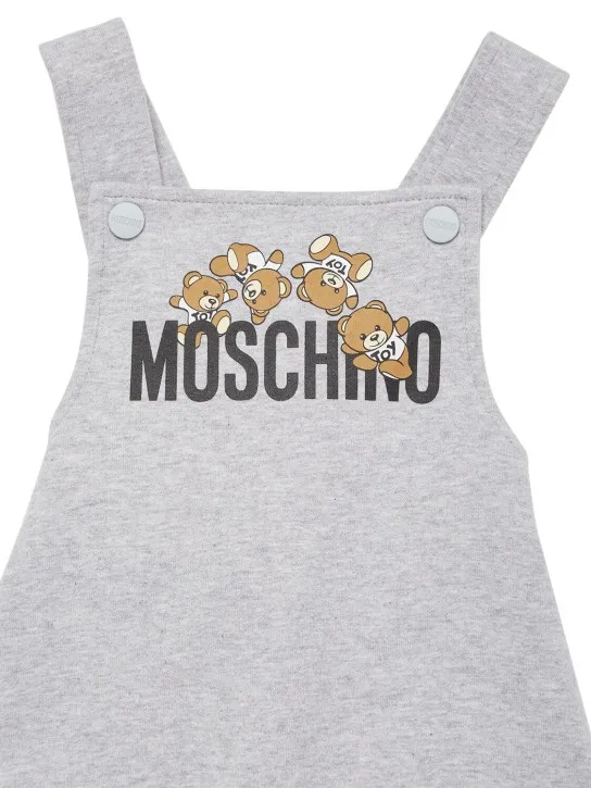 Moschino   Cotton jersey t-shirt &amp; sweat jumpsuit 