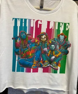 "Thug Life" Crop Tee
