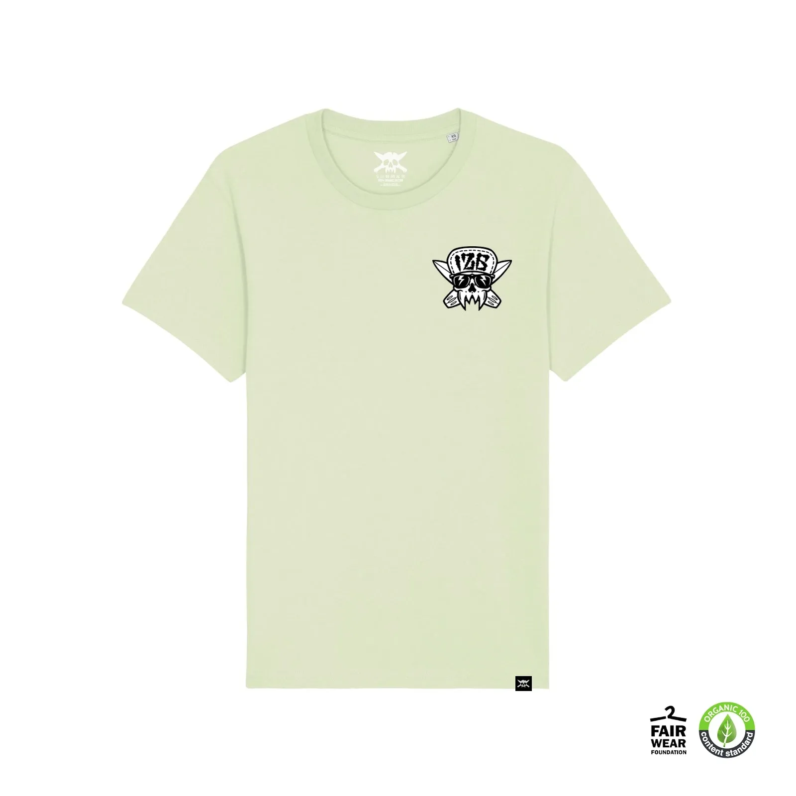 Riding the Eternal Swell (Stem Green / Organic Cotton)