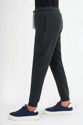 TERRY FLEECE JOGGER TROUSER BLACK